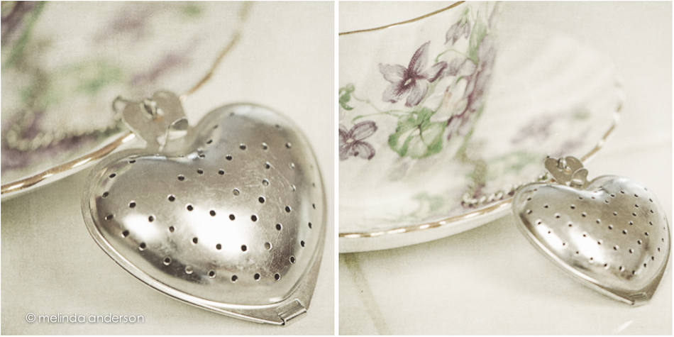 tea heart diptych